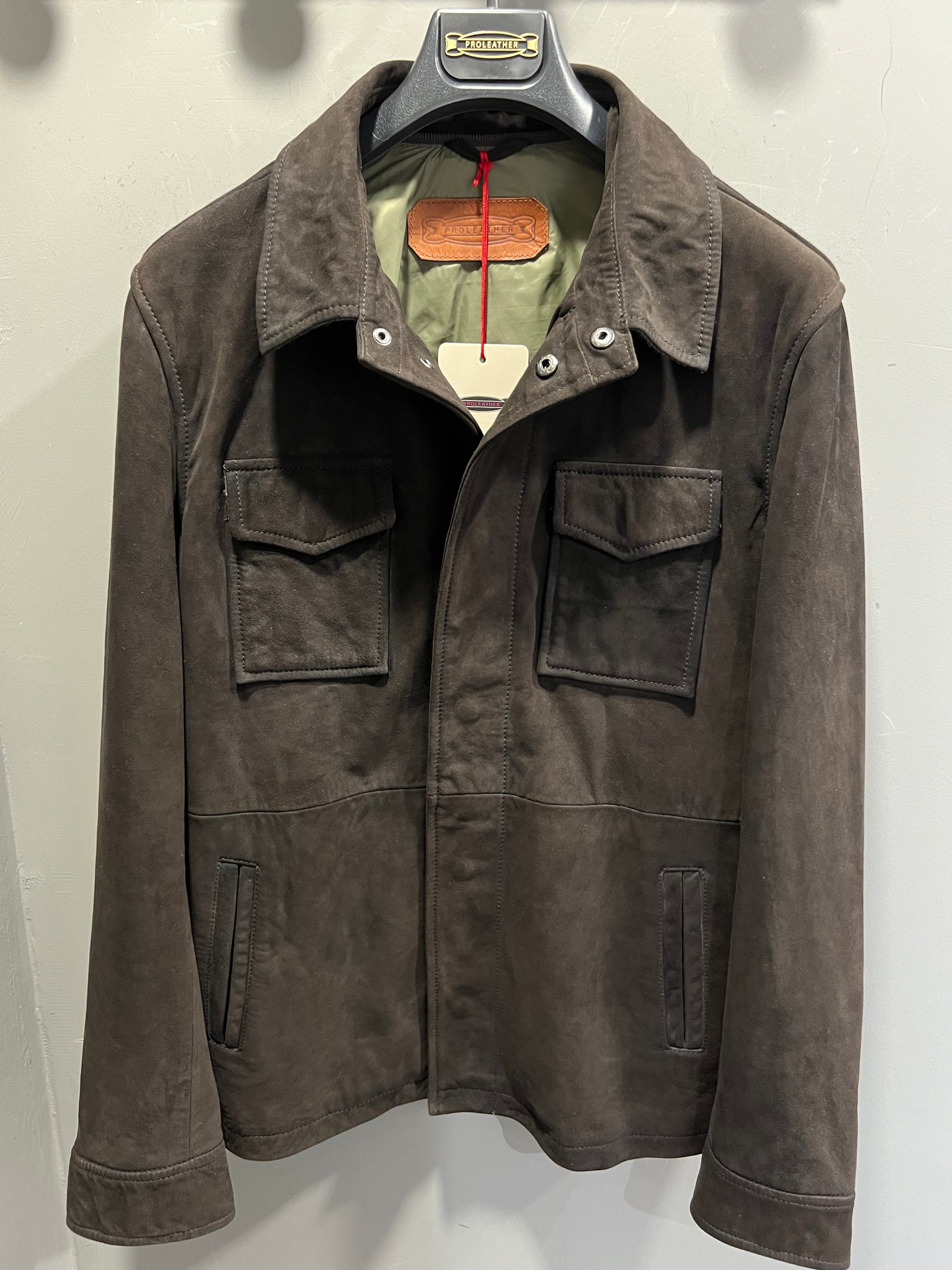 Field Jacket In Suede