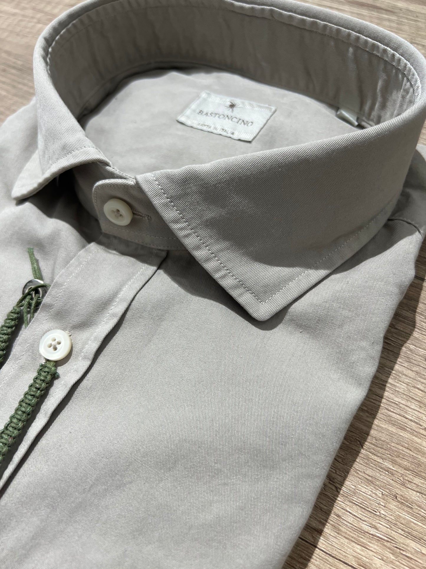 Camicia In Gabardina