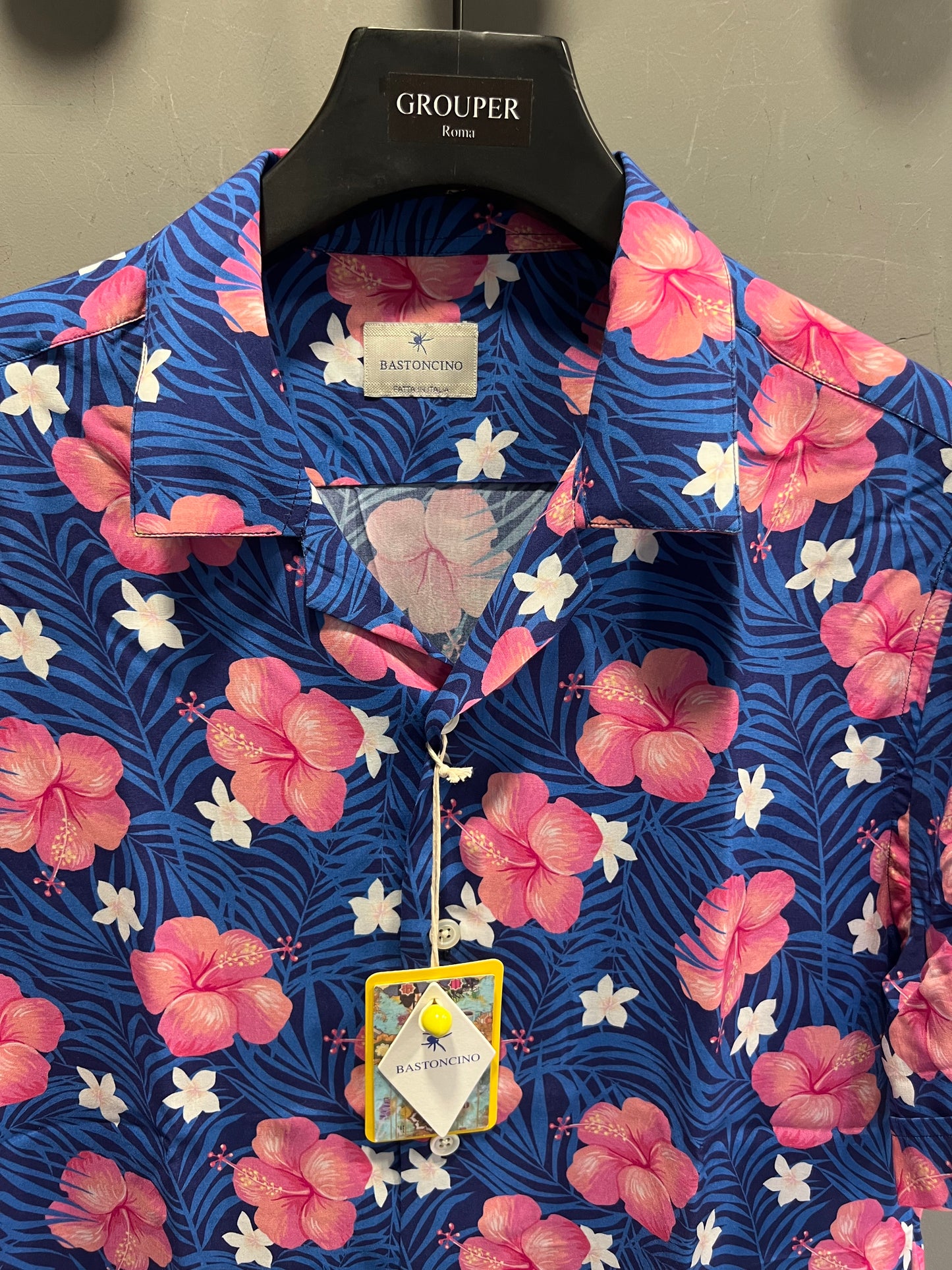 Camicia Hawaiana Manica Corta