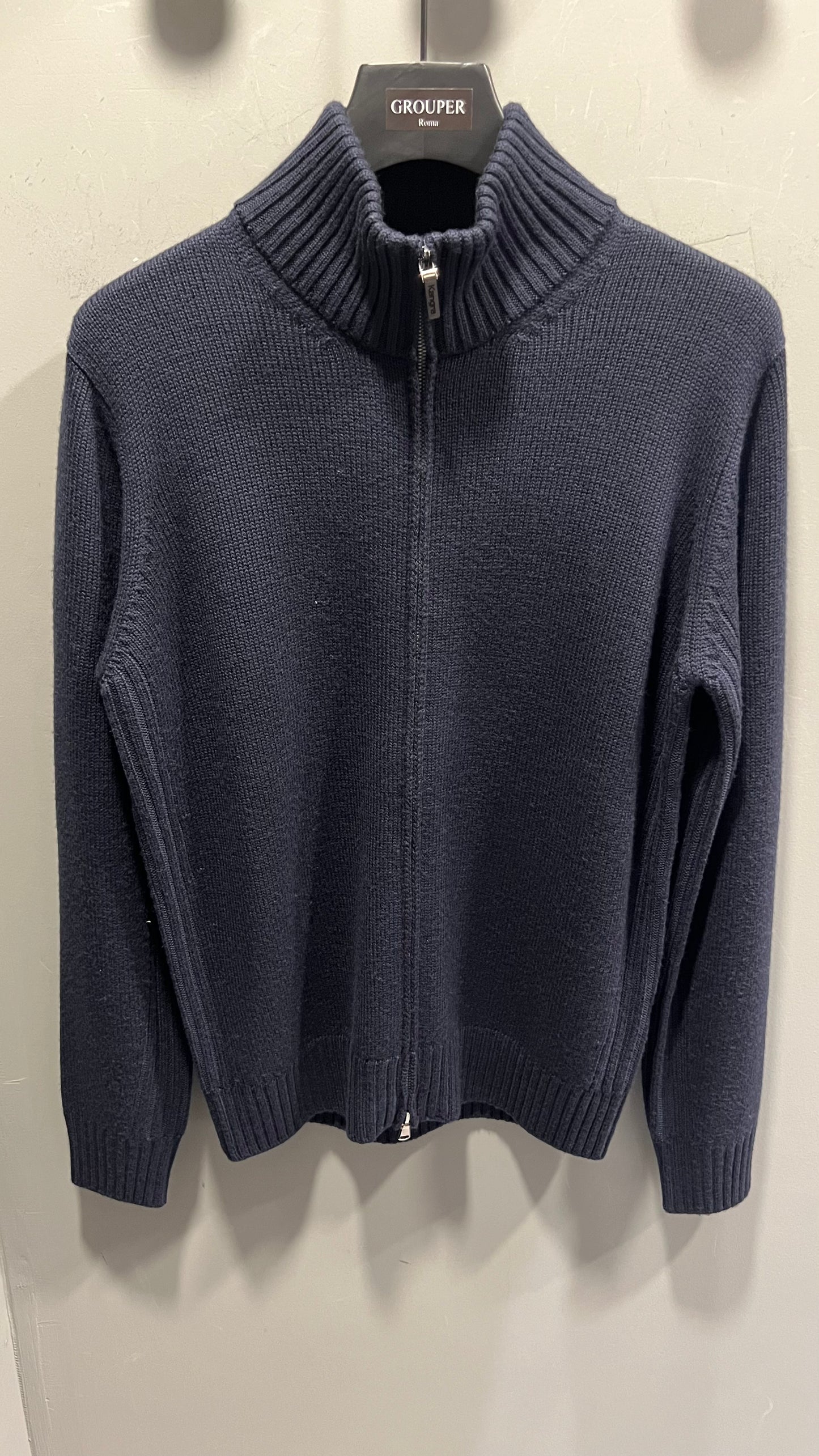 Cardigan Full Zip In Merino F.5