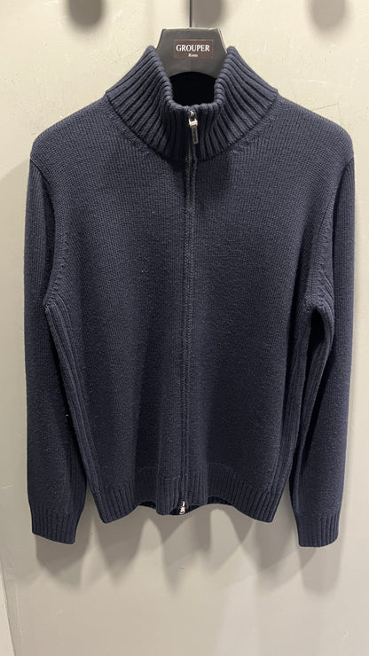 Cardigan Full Zip In Merino F.5