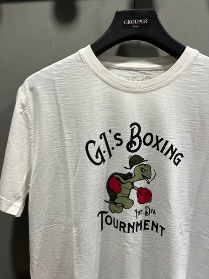 T-shirt Con Grafica Boxing