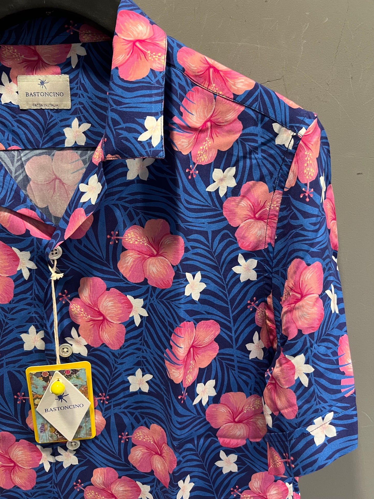 Camicia Hawaiana Manica Corta