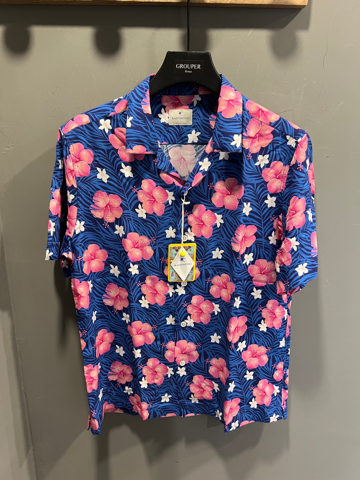 Camicia Hawaiana Manica Corta