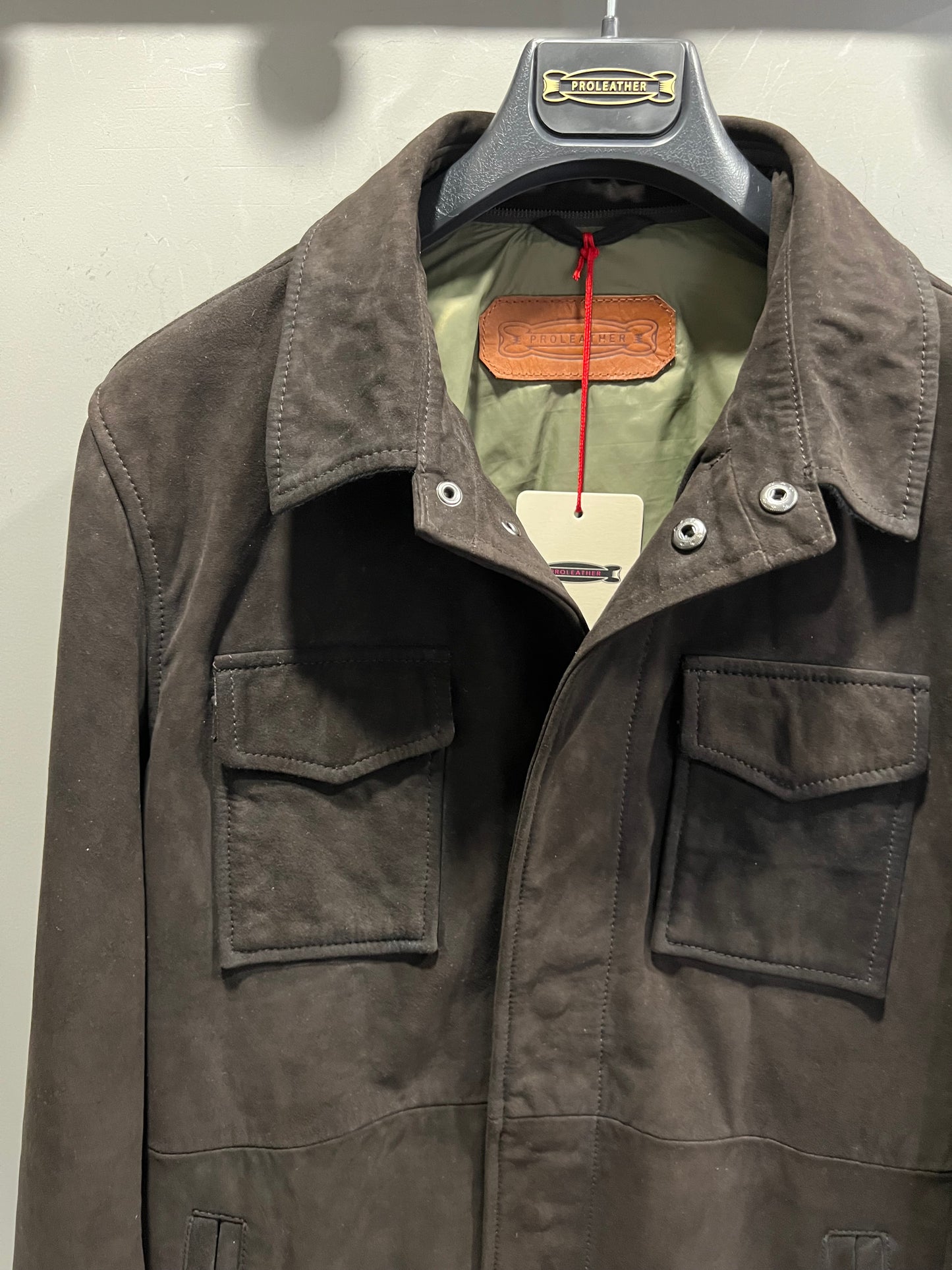 Field Jacket In Suede